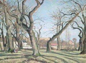 Chestnut Trees at Louveciennes, 1872