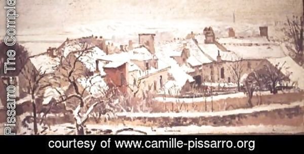 Camille Pissarro - Winter, 1872