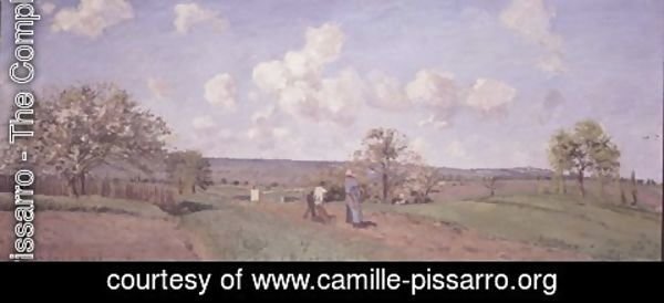 Camille Pissarro - Spring, 1872