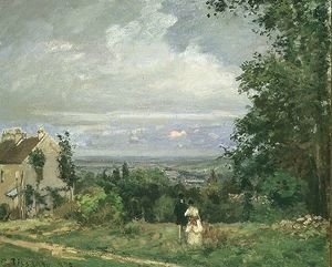 Camille Pissarro - Louveciennes, 1870