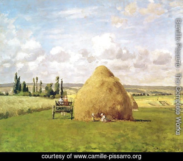 The haystack, Pontoise, 1873