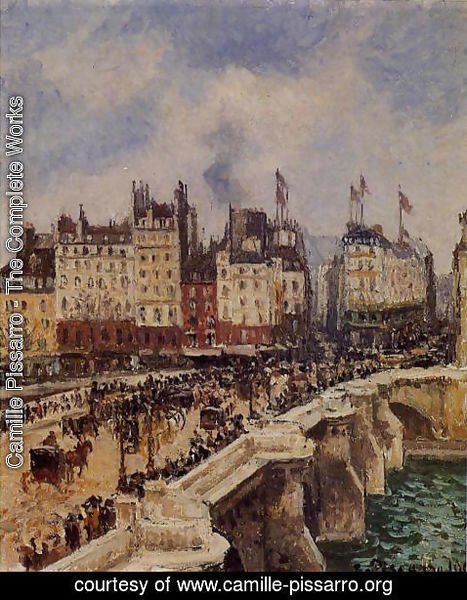 Camille Pissarro - The Pont Neuf, 1901