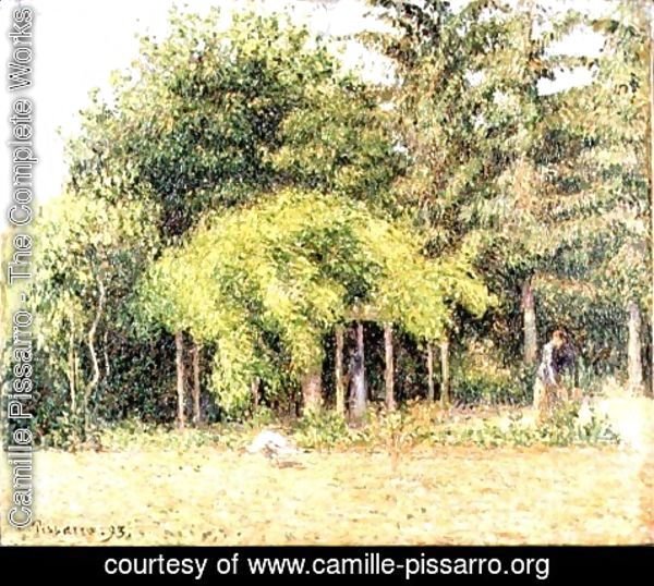 Camille Pissarro - The Arbour at Eragny, 1893