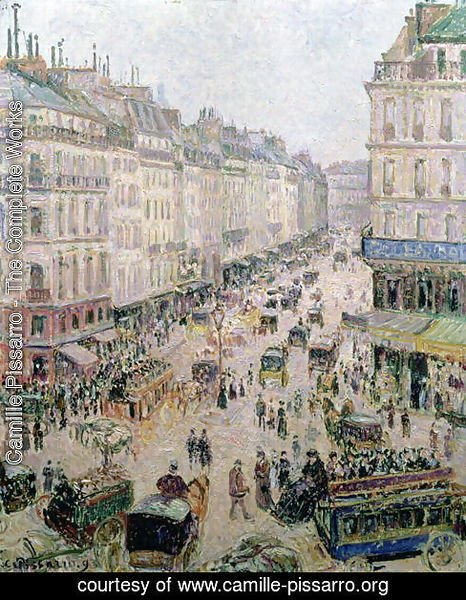 Rue de l'Epicerie, Rouen, on a Sunny Afternoon, 1893