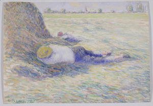 Camille Pissarro - Midday Rest, 1887
