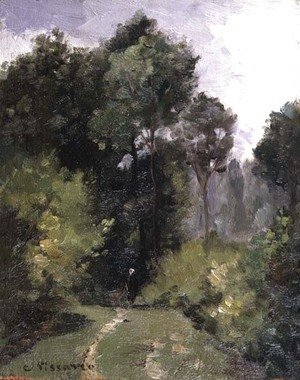 Camille Pissarro - Under the Trees, 1864