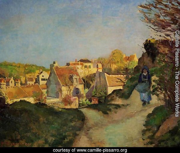 The Hill at Jallais, Pontoise, 1875