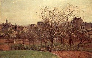 Camille Pissarro - The Orchard, 1870