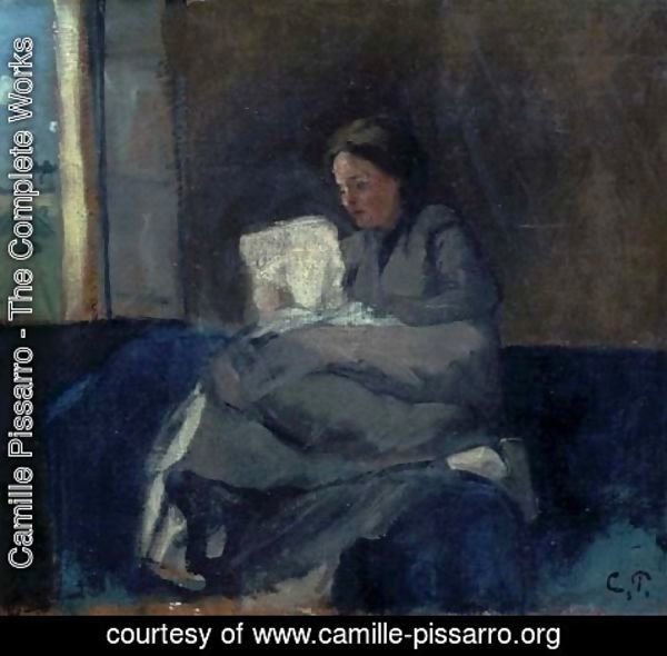 Camille Pissarro - Woman Reading