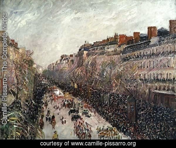 Mardi Gras on the Boulevards, 1897