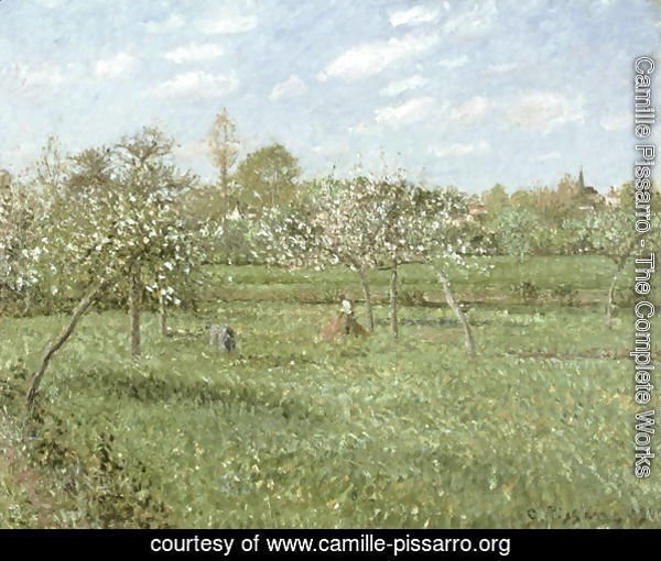 Spring Morning, Cloudy, Eragny, 1900