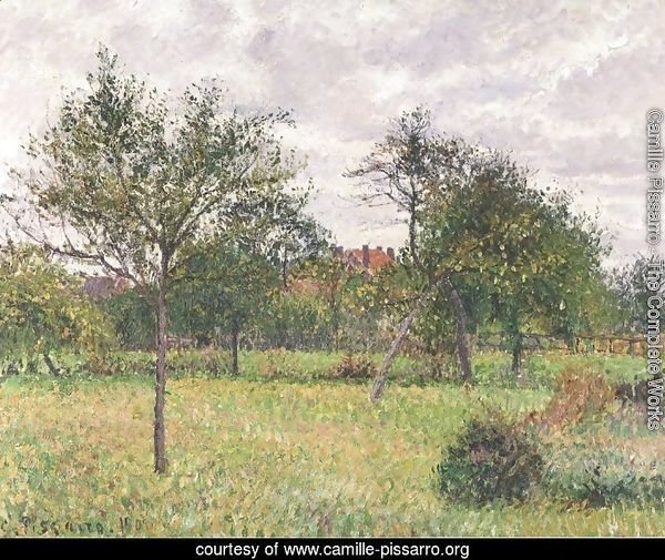 Autumn Morning, Cloudy, Eragny, 1900