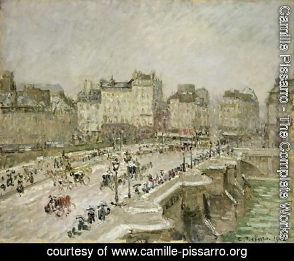 Camille Pissarro - Pont Neuf, Snow Effect, 2nd Series, 1902