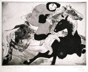 Camille Pissarro - Mare and Foal, 1923