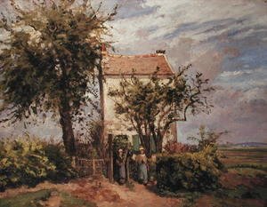 Camille Pissarro - The Road to Rueil