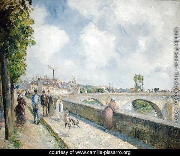 The Bridge at Pontoise, 1878