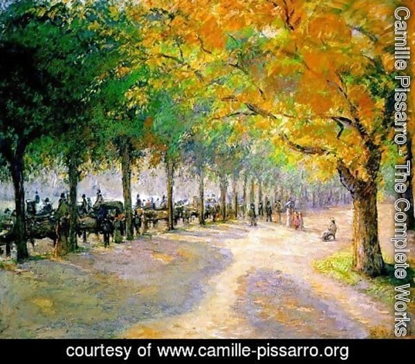 Camille Pissarro - Hyde Park, London, 1890