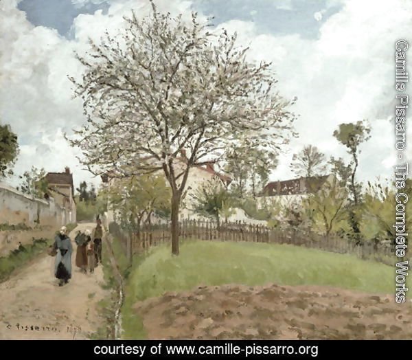 Landscape in Louveciennes, 1870