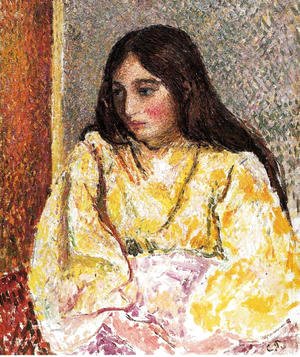 Camille Pissarro - Portrait of Jeanne, c.1893