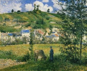 Landscape at Chaponval, 1880