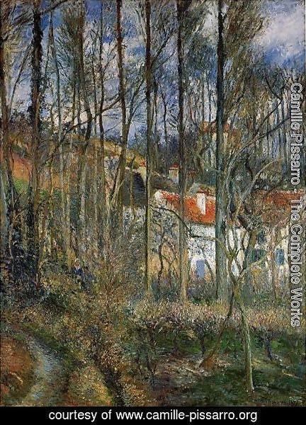 Camille Pissarro - The Cote des Boeufs at L'Hermitage, Pontoise, 1877