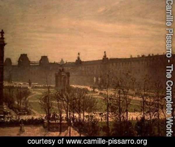 Camille Pissarro - The Tuileries, 1899