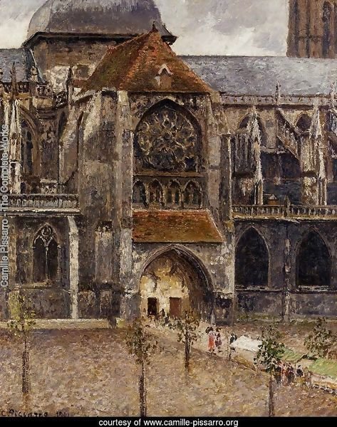 Portal of the Church of St. Jacques, Dieppe, 1901