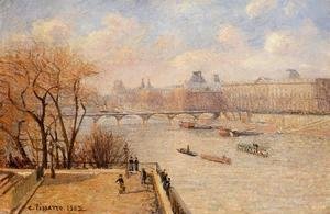 Camille Pissarro - The Raised Terrace of the Pont-Neuf