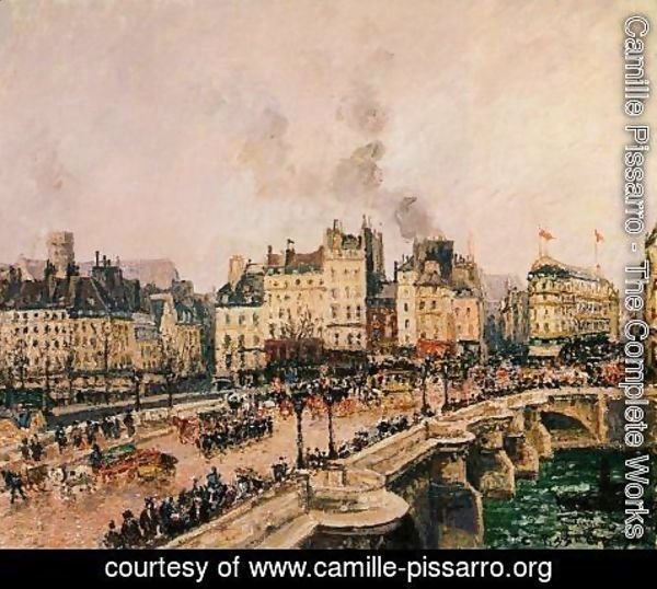 Camille Pissarro - The Pont-Neuf I