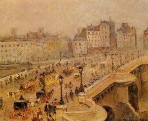 Camille Pissarro - Pont-Neuf: Fog