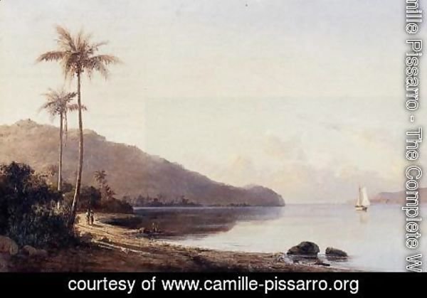 Camille Pissarro - A Creek in Saint Thomas, Antilles
