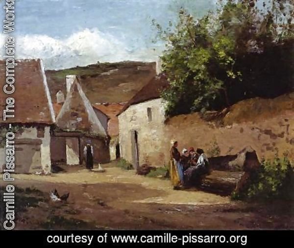Camille Pissarro - Village Corner