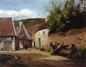 Camille Pissarro - Village Corner