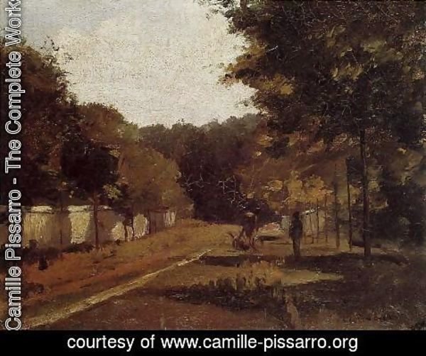 Camille Pissarro - Landscape, Varenne-Saint-Hilaire