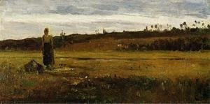 Camille Pissarro - Landscape at Le Varenne-Saint-Hilaire