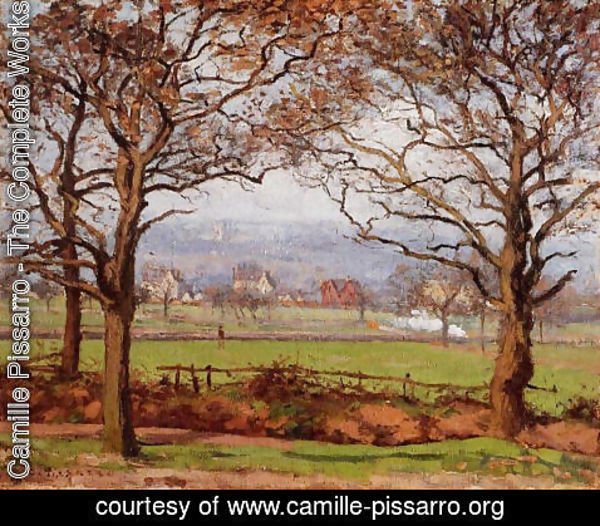 Camille Pissarro - Near Sydenham Hill, Looking towards Lower Norwood