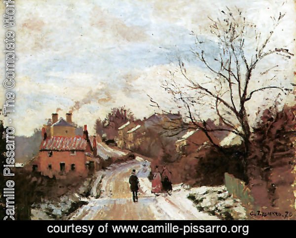 Camille Pissarro - Lower Norwood under Snow
