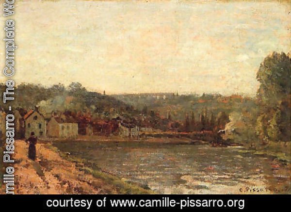Camille Pissarro - The Banks of the Seine at Bougival