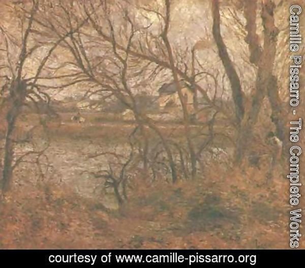 Camille Pissarro - The Climbing Path, l'Hermitage