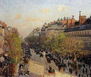 Camille Pissarro - Boulevard Montmartre: Sunset