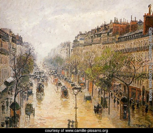 Boulevard Montmartre: Spring Rain