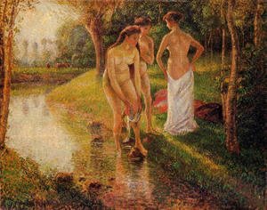 Camille Pissarro - Bathers