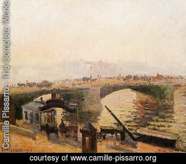 Camille Pissarro - Fog, Morning, Rouen