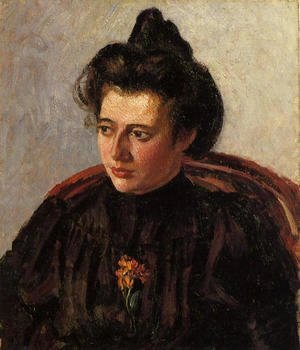 Camille Pissarro - Portrait of Jeanne