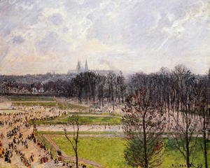 The Tuilleries Gardens: Winter Afternoon