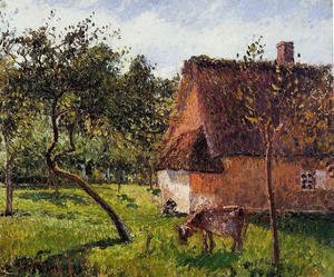 Camille Pissarro - A Field in Varengeville
