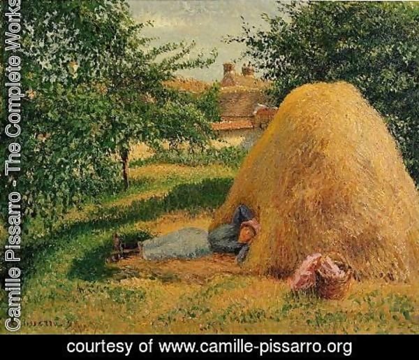 Camille Pissarro - The Siesta