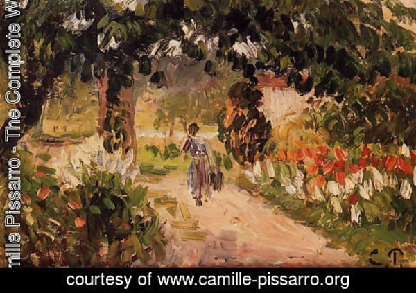 Camille Pissarro - Garden at Eragny