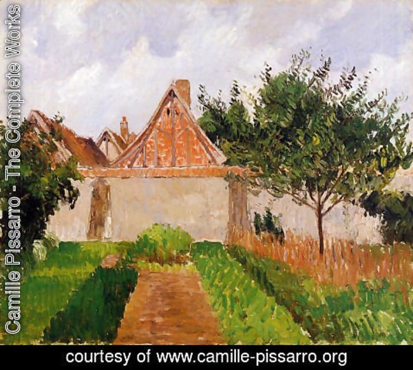 Camille Pissarro - Garden at Eragny (study)