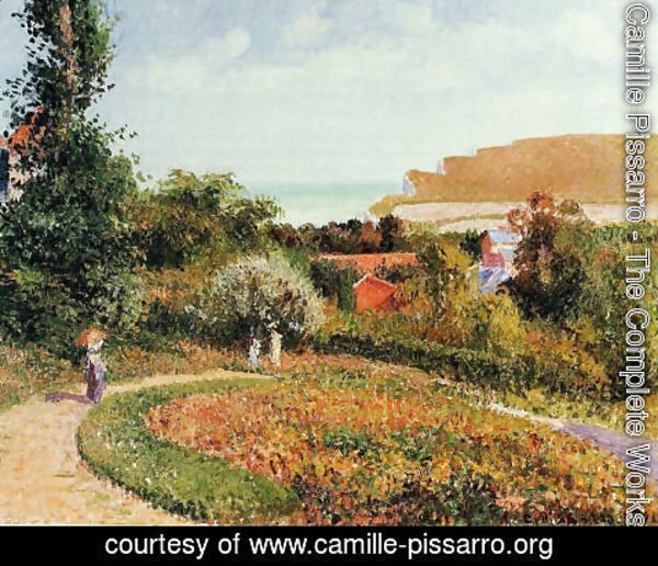Camille Pissarro - The Garden of the Hotel Berneval